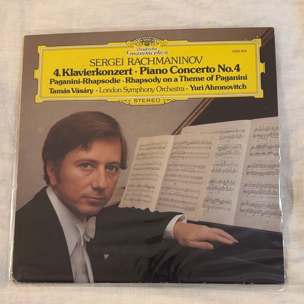 Vintage Vinyl:  "Sergei Rachmaninov" by "London Symphony Orchestra"